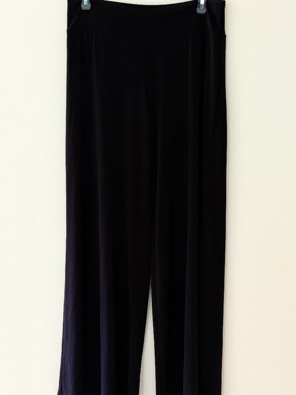 Clara Sun Woo Black Wide Leg Pants Size Large